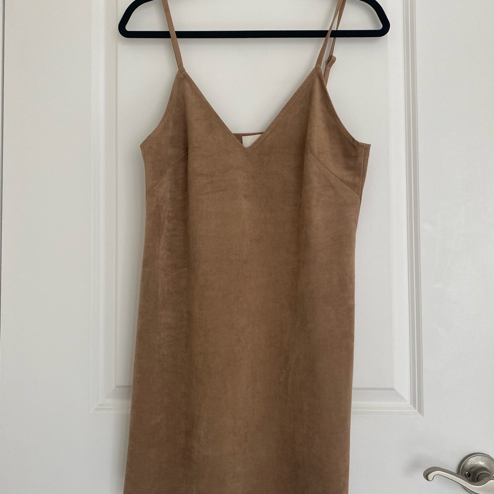 Aritzia Wilfred free suede dress